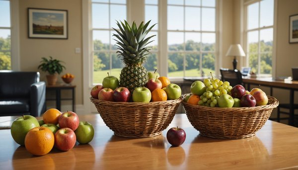 Panier de fruits en entreprise : un boost de bien-être au travail